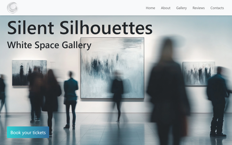 Silent Silhouettes - Bootstrap Exercise
